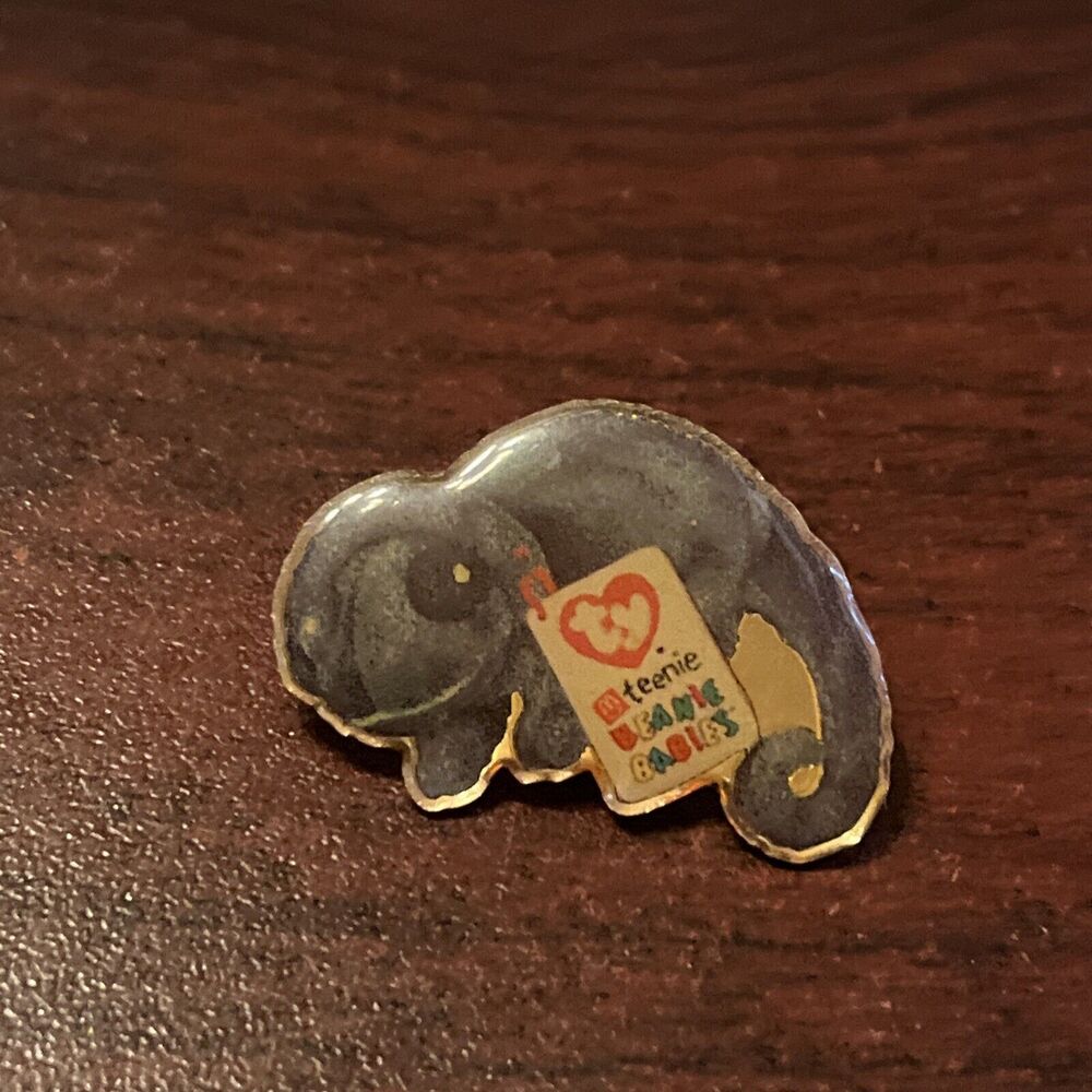 McDonald’s Ty Teenie Beanie Babies Chameleon Employee Lapel Hat Pin